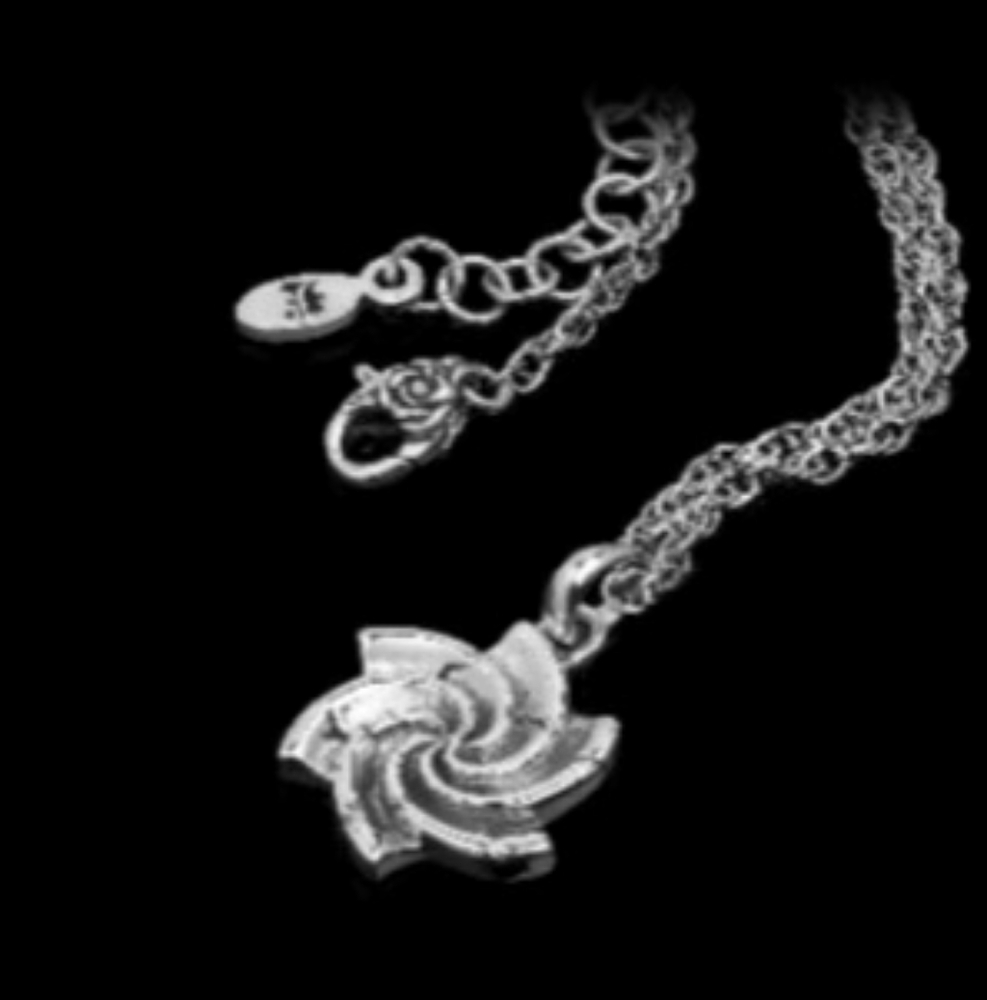Etah Love Whirlwind 925 Sterling Silver Necklace